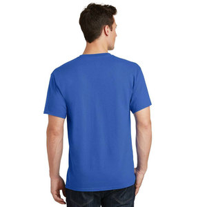 T-shirt en coton de bambou pour homme, ultra doux, uni, col rond, décontracté, basique, pour homme - Product Image 2