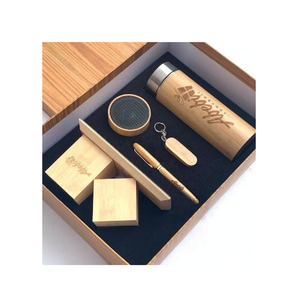 Multi Purpose <b>Bamboo</b> Thermos Bottle Featuring Stylish Natural Look and Excellent Heat Retention - Product Image 5