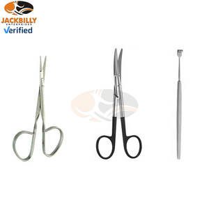 Ensemble d'instruments de blepharoplastie JACKBILLY - Kit de chirurgie plastique pour la chirurgie des paupières, acier inoxydable de haute qualité, manuel, certifié CE MOL - Product Image 4