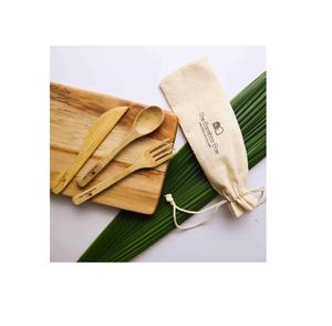 Cucharas de diseño clásico de madera Decoración de cocina Restaurante y diseño de hotel Cubiertos naturales con diseño de acabado pintado - Product Image 1