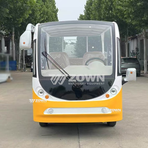 Transporte público amarillo de calidad Coche turístico eléctrico Área escénica Autobús de enlace eléctrico Turismo - Product Image 2