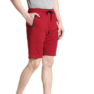 Respirant Anti-rides toile tissu solide vêtements d'été hommes Shorts décontractés fermeture à cordon couleur personnalisée vente directe d'usine - Product Image 6