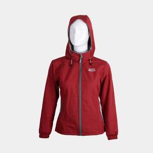 Excellente qualité Navigate Women Bonded Polar Veste à capuche rouge foncé avec fermeture éclair - Product Image 1