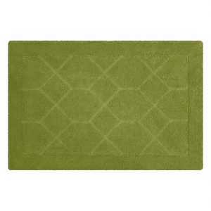 Alfombra de Baño Hexagonal Verde 90x60cm Modelo 18383 que Complementa la Decoración de Baños con Cuarzo Blanco - Product Image 2
