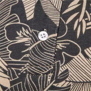 Nouveau design pour les chemises respirant durable à manches courtes Logo personnalisé broderie Sublimation séchage rapide impression hommes 2025 - Product Image 2