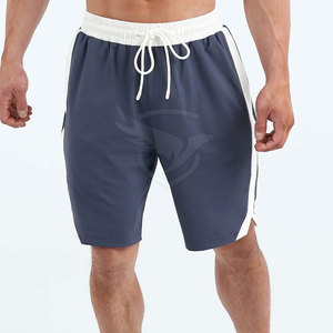 Shorts de sport pour hommes, best-sellers, haute qualité, séchage rapide, 100% coton, uni, décontracté - Product Image 6