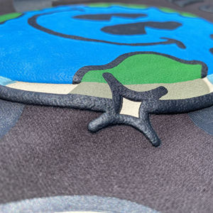 Sweat-shirt à capuche personnalisé avec impression 3D en relief, coton et polyester, sweat-shirt à capuche pour homme avec impression en relief, logo imprimé en mousse, sweat-shirt à capuche - Product Image 5