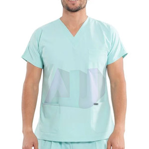 Ensemble de Blouse et Pantalon Médical Léger en Coton Écologique pour Homme – Toucher Doux, Respirant, Extensible – Idéal pour Usage Quotidien en Hôpital – Haute Qualité - Product Image 4