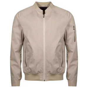 Veste bomber d'hiver pour homme, coupe slim décontractée, imperméable, coupe-vent, respirante, écologique, veste de sport de plein air, rouge et noir - Product Image 2