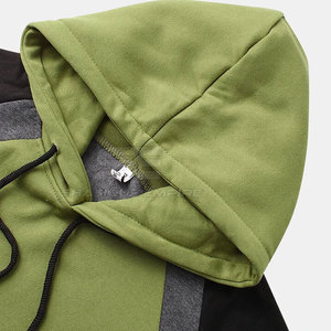 Sweatshirts à capuche de jogging de sports d'hiver 100% coton pour hommes personnalisés avec les services OEM du fabricant pakistanais - Product Image 3