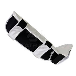 Protège-tibias en cuir personnalisé OEM pour l'entraînement MMA - Protection professionnelle, options personnalisables, prix bas - Product Image 6