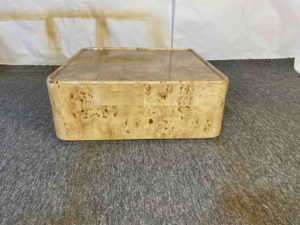 ดีไซเนอร์เฟอร์นิเจอร์ Disen ผลิตเฟอร์นิเจอร์ห้องนั่งเล่น โต๊ะกลางห้องนั่งเล่นทันสมัย ทำจากไม้เบิร์ล โต๊ะกาแฟหรูหราสำหรับห้องนั่งเล่น - Product Image 4