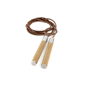 Cuerda de Saltar Personalizable Unisex de Alta Velocidad con Mango de Madera de Primera Calidad para Entrenamiento Físico en Interiores/Exteriores, Cardio Intenso - Product Image 4