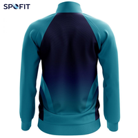 Veste bomber sportive réversible imperméable à col montant pour club de football, imprimée par transfert thermique personnalisé, pour hommes et garçons, de haute qualité