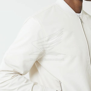 Dernier style 2025, veste bomber pour homme, chaude, sur mesure, logo sur le devant, style streetwear, service OEM, respirante, vente en gros, haute qualité - Product Image 3
