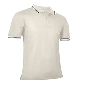 Polo de sport pour arbitre avec bordure marine et blanche, panneau latéral en maille, fabriqué par HS 2026 - Product Image 5