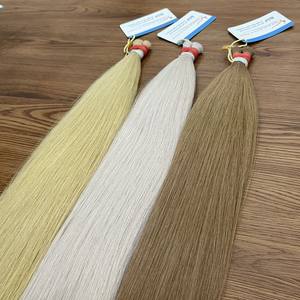 Haute qualité 100% cheveux humains vietnamiens Double trame en vrac extensions de dentelle droite pour le tressage Boho Style couleur en gros 1B - Product Image 5