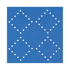 Tappetino doccia in PVC Spirella 'Alaska' blu, 71 x 36 cm - Product Image 1