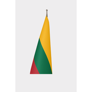 Custom Official Lithuanian Indoor <b>Flag</b>-Digital Printing Aluminum <b>Pole</b> Cotton or Plastic Banner Silk Option - Product Image 3
