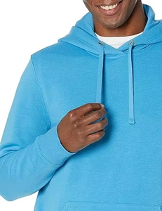 Vente en gros Sweat à capuche bleu pour homme | Fabricant de vêtements décontractés élégants personnalisables confortables en coton de haute qualité - Product Image 1