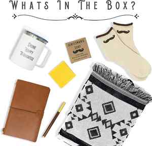 Drops hipping Family Relaxation Men Spa Selbst pflege Decke Journal Edelstahl becher Gute Besserung Geschenkset - Product Image 2