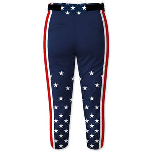 Pantalon de baseball pour femmes avec sublimation complète de la conception Sublimation Quick Dry Breathable Men's Baseball Jersey, - Product Image 5