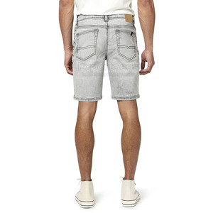 Short d'été décontracté en jean avec fermeture à glissière Short décontracté en jean respirant avec look moderne - Product Image 2