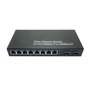 Warehouse Gigabit Enterprise Switch mit 2 SFP-Moduls teck plätzen 8 RJ45 für <span class=keywords><strong>IoT</strong></span>-Projekt - Product Image 1