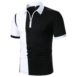 Camisetas de golf con logotipo personalizado unisex con lienzo de patrón sólido bordado para camiseta de polo Golf liso para camisetas de polo con logotipo personalizado - Product Image 1