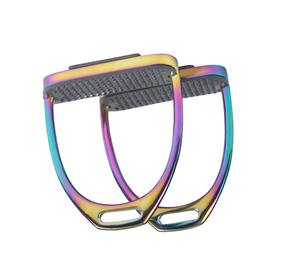 Recién llegado, estribos de aluminio para montar a caballo, empuñadura DE SEGURIDAD DE Base ancha ajustable, diseño ligero y duradero - Product Image 6