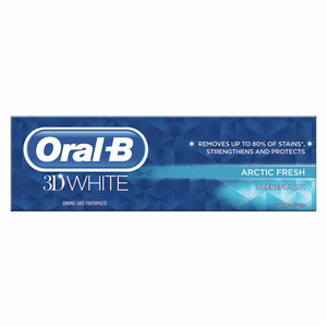 Venta al por mayor Oral-B blanco vitalizante fresco blanqueamiento pasta de dientes 75ml fábrica mejor precio Oral-B pasta de dientes con entrega rápida - Product Image 1