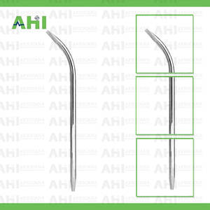 Eyector de Saliva Quirúrgico Dental de Acero Inoxidable Médico de 0.4mm y 18cm, Juego de Instrumentos de Alta Calidad con Certificación CE de Clase I del Fabricante - Product Image 2