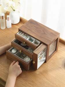 CAJA DE MADERA DESLIZANTE FUNCIONAL DE DECORACIÓN ACABADO Proporcionando la mejor calidad Caja de madera Caja de regalo de madera alta tradicional de madera - Product Image 6