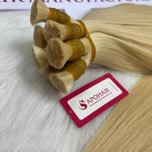 Alta calidad 100% Virgen vietnamita a granel sin trama Virgen sin procesar Cutícula completa alineada Super doble extensiones humanas dibujadas - Product Image 6