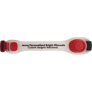 Jenna Personalized Bright <b>Raincoats</b> Custom Gadgets Watchband - Product Image 3