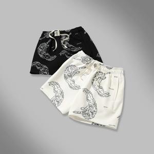 กางเกงขาสั้นออกกำลังกายแบบลำลองสำหรับผู้ชายกางเกงขาสั้นออกกำลังกายแบบฮาวายสุดเท่แฟชั่นฤดูร้อนสำหรับนักกีฬาฟิตเนสปรับแต่งโลโก้ได้ตามต้องการ - Product Image 2