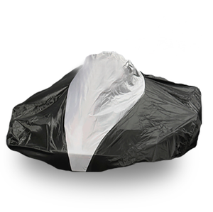 Kart Technology 2025 Nouvelle housse de kart imperméable en noir et blanc avec protection UV Couleurs personnalisées et logo Polyester durable - Product Image 1