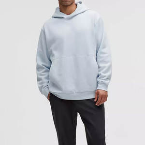 Logo personnalisé/impression de sweat à capuche couleur de haute qualité en gros 365G coton brodé pull polaire luxe personnalisé poids lourd à capuche - Product Image 2