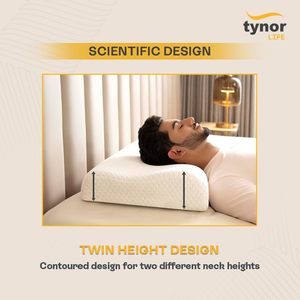 Acheter Ortho Contoured Memory Pillow Firm avec Solid Pattern Standard Memory Pillow à vendre par les exportateurs indiens - Product Image 4