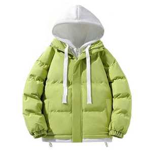 Unisex Custom Coated Canvas Puffer <b>Jacket</b> Breathable Waterproof Windproof <b>Lightweight</b> <b>Padded</b> New - Product Image 1