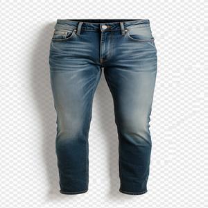 Jeans de Mezclilla Elásticos Rectos de Alta Calidad para Hombre, Corte Ajustado, Formales, Cómodos para Uso Diario, Ecológicos, Impermeables y de Secado Rápido - Product Image 3