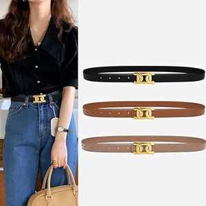 เข็มขัดหนังขัดเงาพร้อมหัวเข็มขัดแข็งแรงเพื่อการสวมใส่ที่แน่นหนา ปรับแต่งสีและโลโก้ได้ คุณภาพสูง 100% ทุกขนาด - Product Image 2