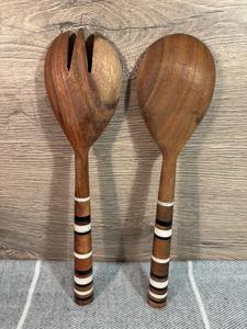 Cuchara de Madera Rústica y Resina Epoxi de la Mejor Calidad para Uso Artesanal, Cubertería de Mesa, Cucharas en Venta - Product Image 5