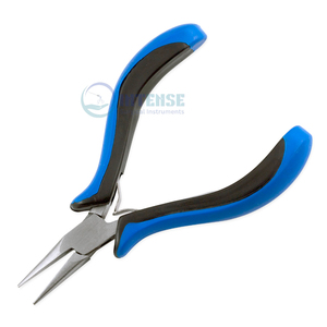 5in มืออาชีพที่ออกแบบตามหลักสรีรศาสตร์ห่วงโซ่จมูกเครื่องมือทำเครื่องประดับสแตนเลสลวดดัดลูกปัดงานฝีมือแบบทำมือขายส่ง - Product Image 1