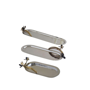 ถาดโลหะสำหรับจัดเลี้ยงในงานแต่งงานดีไซน์เป็นเอกลักษณ์ - Product Image 1