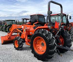 Tractor agrícola usado Massey Ferguson Tractores Kubota Tractor compacto con cargador y retroexcavadora - Product Image 1