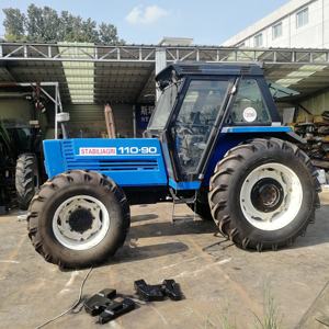 Tractor Agrícola Italiano Usado Original 110-90 de 100 HP con Motor Diésel de 4 Cilindros, Caja de Cambios y Bomba en Venta - Product Image 3