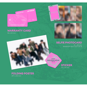 ATEEZ - GOLDEN HOUR: Parte 5, 14º Mini Álbum, Versión Llavero (Edición Limitada) - Product Image 3