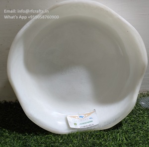 Saladier coloré en résine de grande capacité de conception moderne pour le buffet et la restauration pour l'hôtel et le restaurant par l'artisanat de rf - Product Image 1