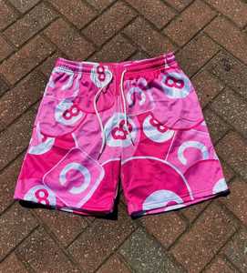 Pantalones Cortos Deportivos de Verano, Diseño Personalizado con Logotipo, Talla Grande, Malla, 100% Algodón, Color Sólido, Sublimación, Pantalones Cortos Lisos al por Mayor - Product Image 5